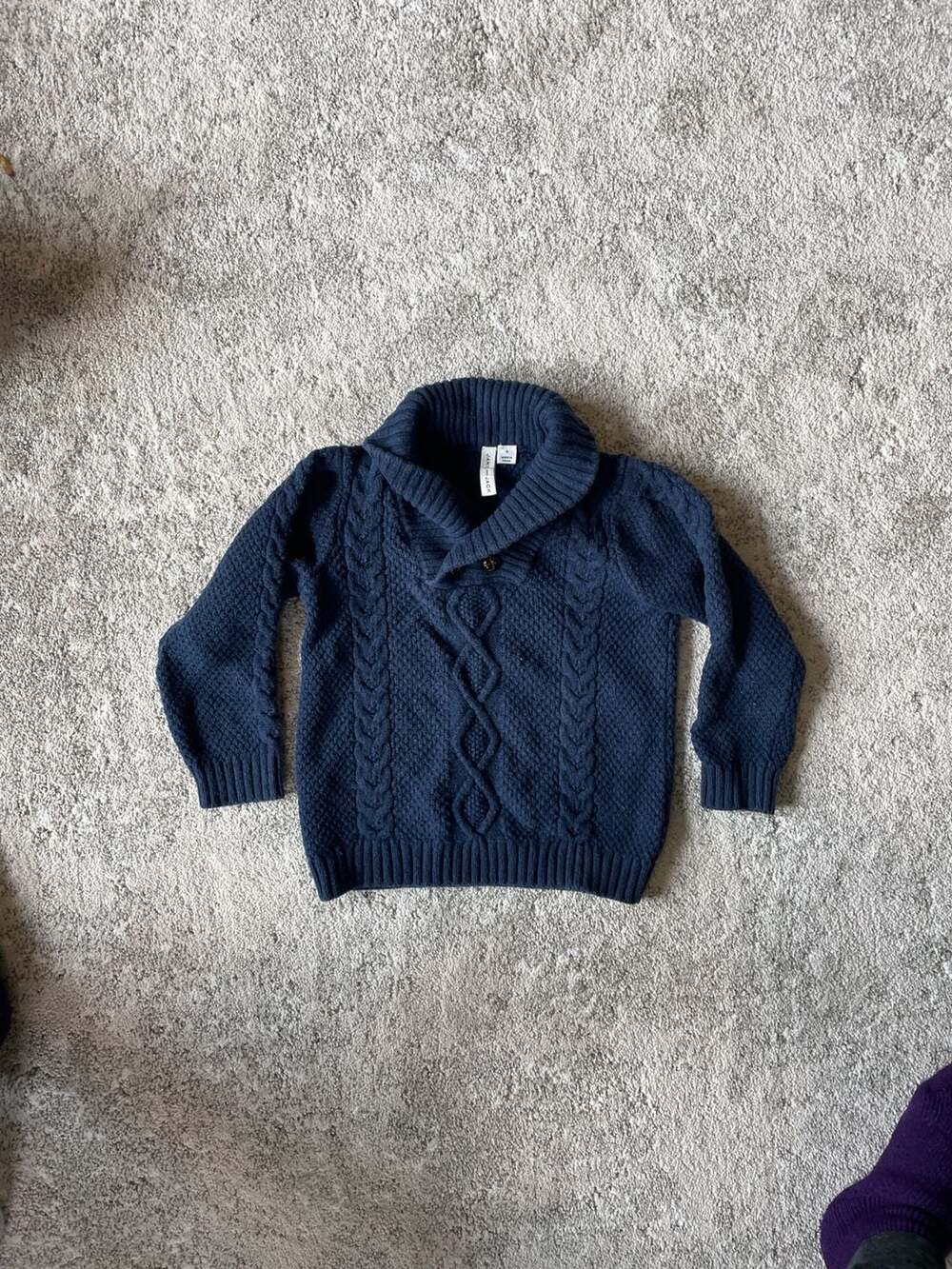 Janie and Jack Boys Blue Sweater 4